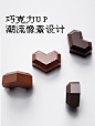 像素心形巧克力礼盒 umekiki纯可可脂夹心零食甜品中秋节生日礼物-tmall.com天猫
