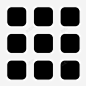 网格视图布局列表图标 键盘 icon 标识 标志 UI图标 设计图片 免费下载 页面网页 平面电商 创意素材
