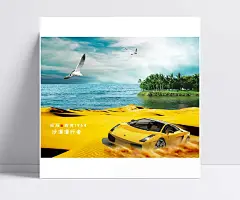 新路虎汽车精美海报PSDpsd|路虎汽车,平面素材,平面设计,海洋,沙漠,海鸥.椰树,海景,平面广告,广告设计,成品素材,汽车PSD素材库,海报设计,矢量素材