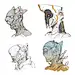 cyborg heads, Ching Yeh : cyborg heads by Ching Yeh on ArtStation.