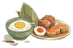 沙拉-色彩缤纷、美味可口的盘子，配有各种菜肴