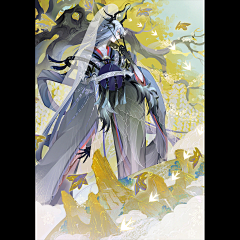 雾影落塵采集到插画灵感收集