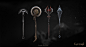 Skeletal Sceptre, Alexandr Novitskiy : Some weapons I designed for the Last Epoch. More about game:
https://store.steampowered.com/app/899770/Last_Epoch/
