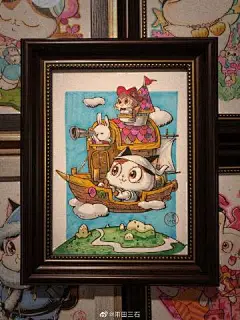 #手绘##猫##插画# 有没有触动到你的画面～ ​​​​