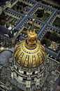 Le dôme des Invalides à Paris.