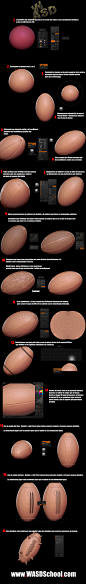 Ball Zbrush tutorial by WASDschool