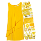 Song: David Bowie - How Lucky You Are

#yellow #dress #lemon
@polyvore @polyvore-editorial