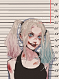 mug shot⛓哈莉奎因--阿莘-