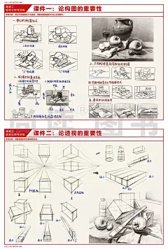 联考教案2.0素描静物横构图基础训练基础篇 2018尚读李征编 单个组合静物分析与塑造从入门到精通范画临摹范本联考校考美术正版书-tmall.com天猫