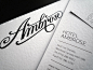 HotelAmbrose identity / 2011 on Behance#采集大赛#