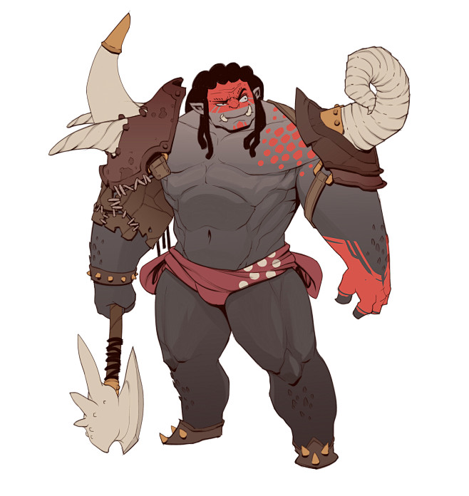 ArtStation - Orc War...