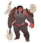 ArtStation - Orc Warrior / Time Traveller, Brother Baston