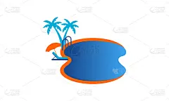 品牌名称,海洋,游泳池,波浪,节日,夏天,度假胜地,设计,服务,休闲