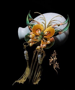 三月の巫女采集到C-缠花绒花
