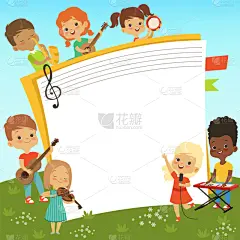 童年,音乐人,动画片,空的,建筑结构,男孩,可爱的,音乐,爵士乐,人
