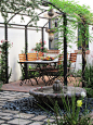 Pergola And Eat Chair Home Design Ideas, Pictures, Remodel and Decor