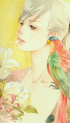  
立春   西园梅放立春先

阮筠庭的插画  《二十四节气的恋人》