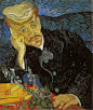 梵高《加歇医生》(Portrait of Dr.Gachet，1890年）