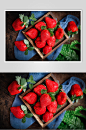 精品红润草莓图片-众图网