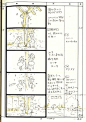 宫崎骏分镜手稿、宫崎骏、分镜手稿