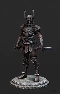 warrior beauty render by OmrZrn on deviantART