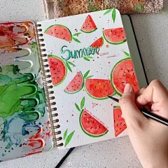 水彩---素材小画 - 高清图片，堆糖，美图壁纸兴趣社区