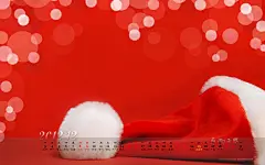 2012年12月圣诞节日历壁纸图片桌面壁纸4