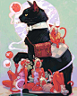 艺术插画 丨 插画师 Konstantin Tarasov
#遇见艺术##爱与艺术# ​绘画学习超话#手绘# 11.12 ​​​​