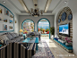 地中海风格室内家居客厅装修效果图大全2012图片