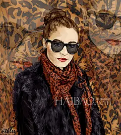 【图】波兰插画家Natalia Nazimek作品翻翻看，浓郁色彩&amp;花样背景展现纷纷扰扰的迷幻世界_第9页_插画_海报时尚网