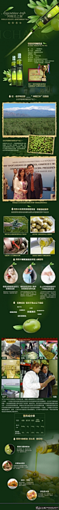 橄榄油详情页 橄榄油内页设计 食用油详情页 橄榄油海报设计 橄榄油宣传广告 油类海报