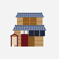 可爱日本房子手绘矢量图高清素材 个性 创意 屋子 手绘矢量 木屋 矢量图 简约插图 蓝色瓦片 门口 元素 免抠png 设计图片 免费下载 页面网页 平面电商 创意素材