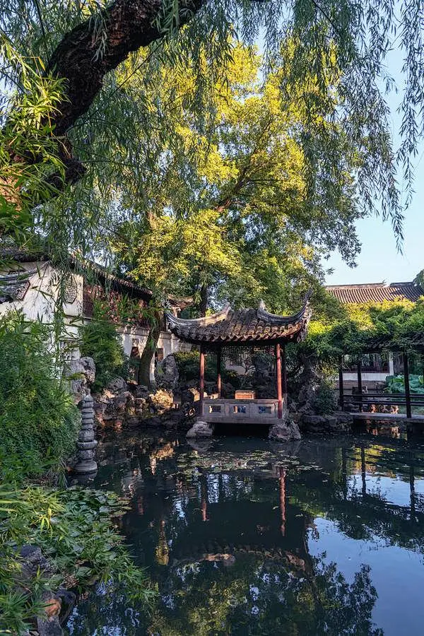 苏州园林景观 建筑 苏州 景观 风景 户外 建筑 公园 自然 干净 旅游 中国 夏天 大自然 背景 传统 久远 古老 楼阁 美丽 豪华 楼宇 ...
