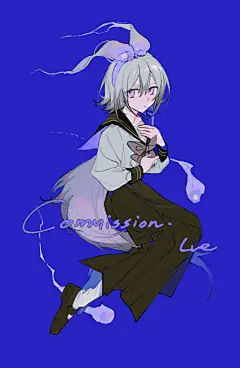 #commission commission - 省略的插画