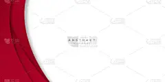 现代简约的红白相声背景介绍设计、横幅设计、名片设计