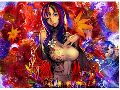 0Vgf9_她的他采集到插画
