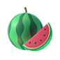 Watermelon 3D Illustration