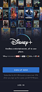 Disney+ screen
