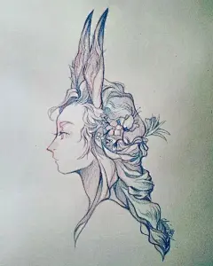 艺伙vip免费)   (艺伙vip免费)   艺伙 x 稀奇   如果玉兔成精的话   大概就是这个样子吧   祝大家中秋快乐~