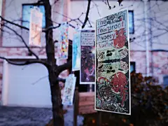 Oneday撕不烂纸钱包章鱼武士Moboh纸感浮世绘黎明日本系男女插画-淘宝网