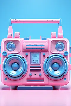 家电机器怀旧收音机录音机模型