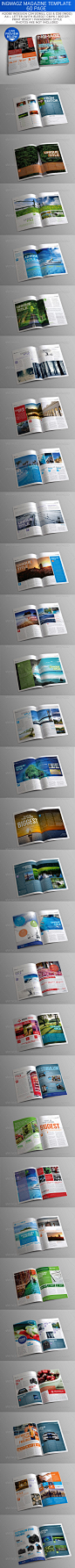 60 Page INGMAGZ Magazine Template - GraphicRiver Item for Sale