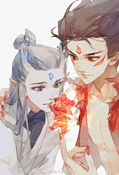 静一目采集到哪吒【藕饼】【饼渣(不喜避雷)】