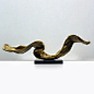 新印象手工黄铜抽象雕塑软装饰品样板房创意摆设一江春水艺术摆件-淘宝网