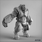 Armored Mutant HirezF, J-P Roy : HiRez Render