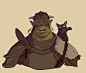 Orc And Cat by Varguy