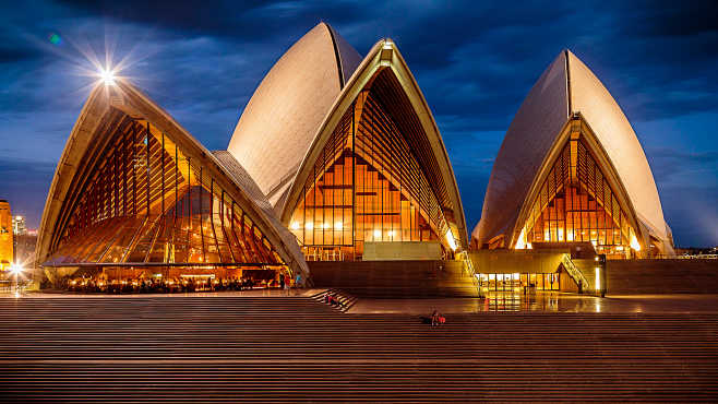 悉尼歌剧院立面图片
