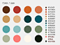 Vintage Color swatches v1