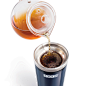 Zoku Iced Coffee Maker : Invention and elevated design for a new coffee experience.