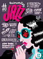 [米田/主动设计整理]Guimarães Jazz Festival 抢眼的海报设计 ​